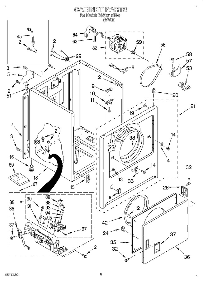 Diagram for RGX3615EW0