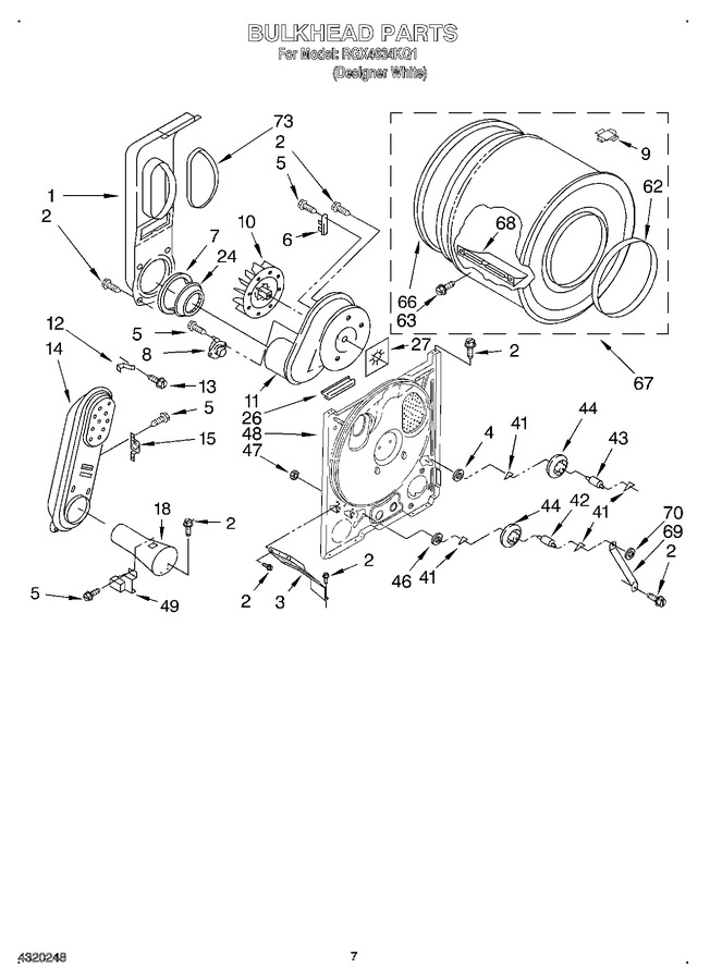 Diagram for RGX4634KQ1