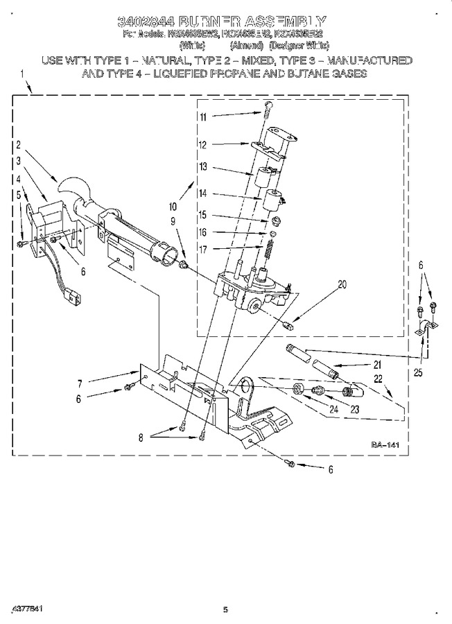 Diagram for RGX4635EN2