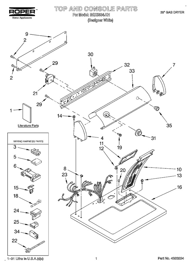 Diagram for RGX5634JQ1