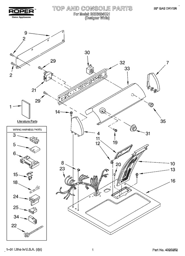 Diagram for RGX5634KQ1