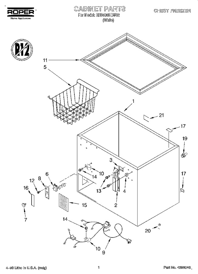 Diagram for RH0500REW02