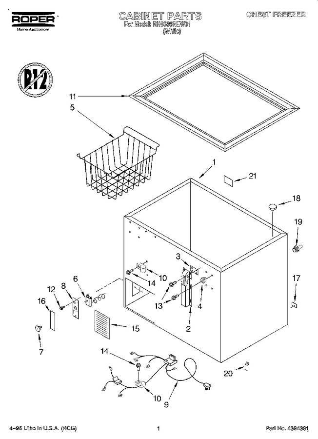 Diagram for RH0599REW01