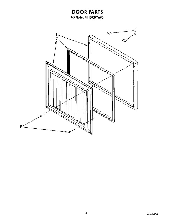 Diagram for RH1000RYW00
