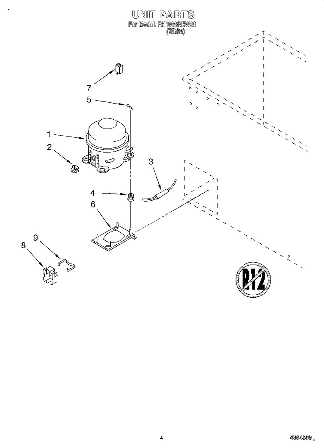 Diagram for RH1099REW00