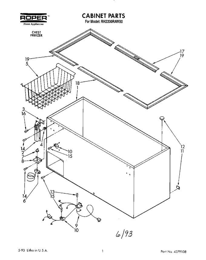 Diagram for RH2200RAW00
