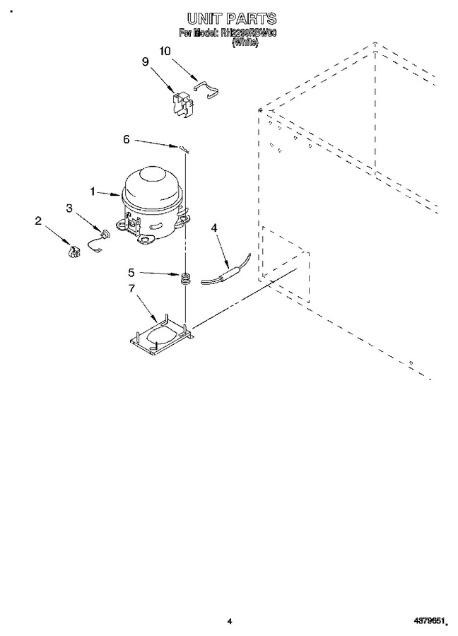 Diagram for RH2299RBW00