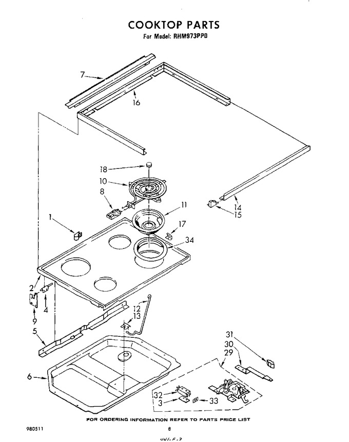 Diagram for RHM973PP0