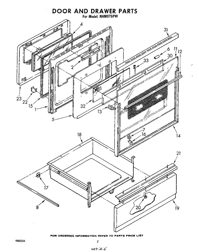 Diagram for RHM975PW