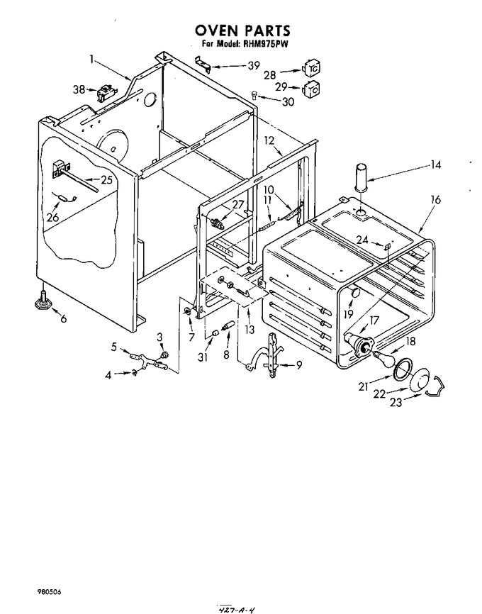 Diagram for RHM975PW