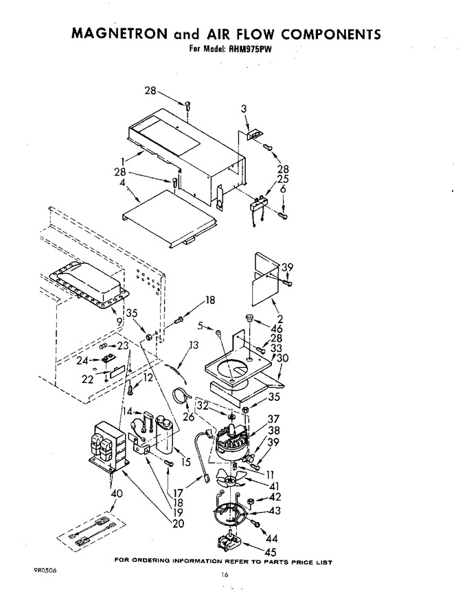 Diagram for RHM975PW