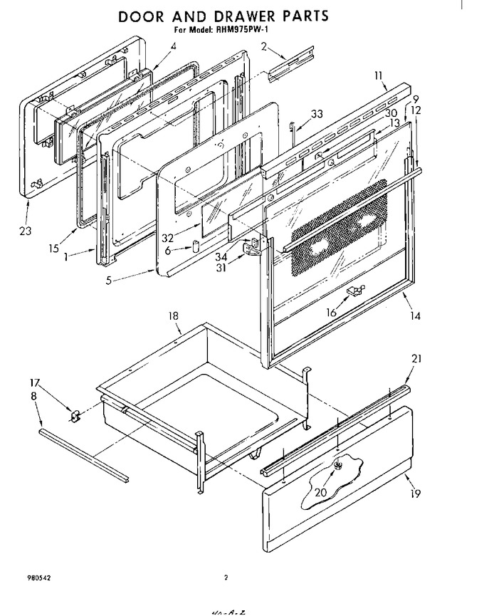 Diagram for RHM975PW1
