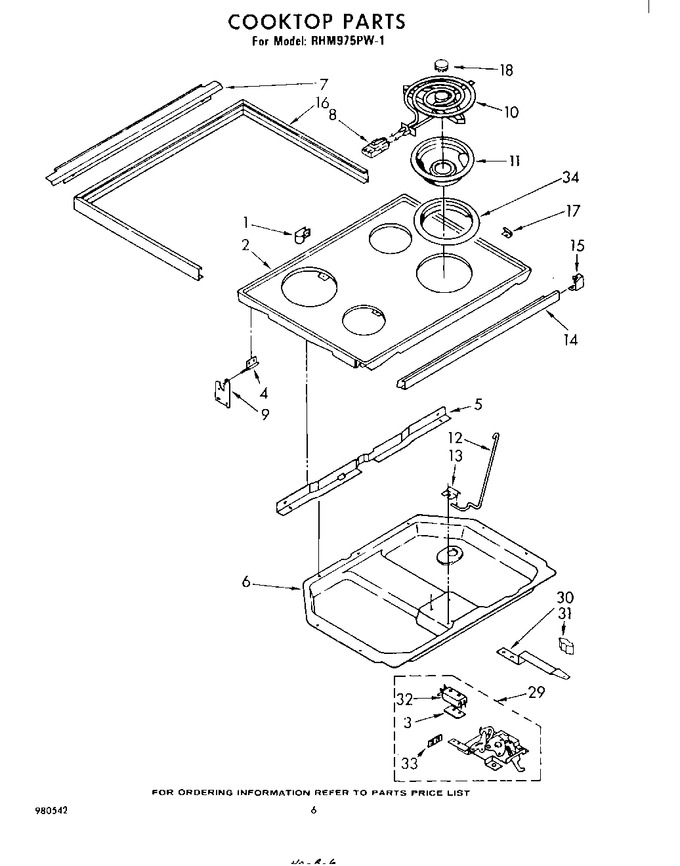 Diagram for RHM975PW1