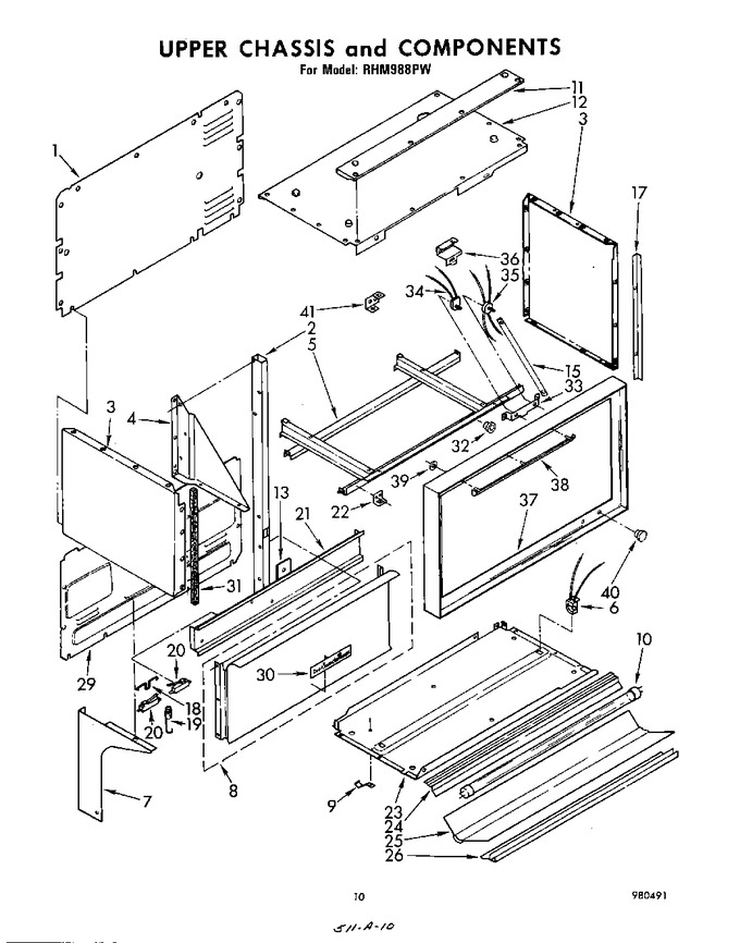 Diagram for RHM988PW