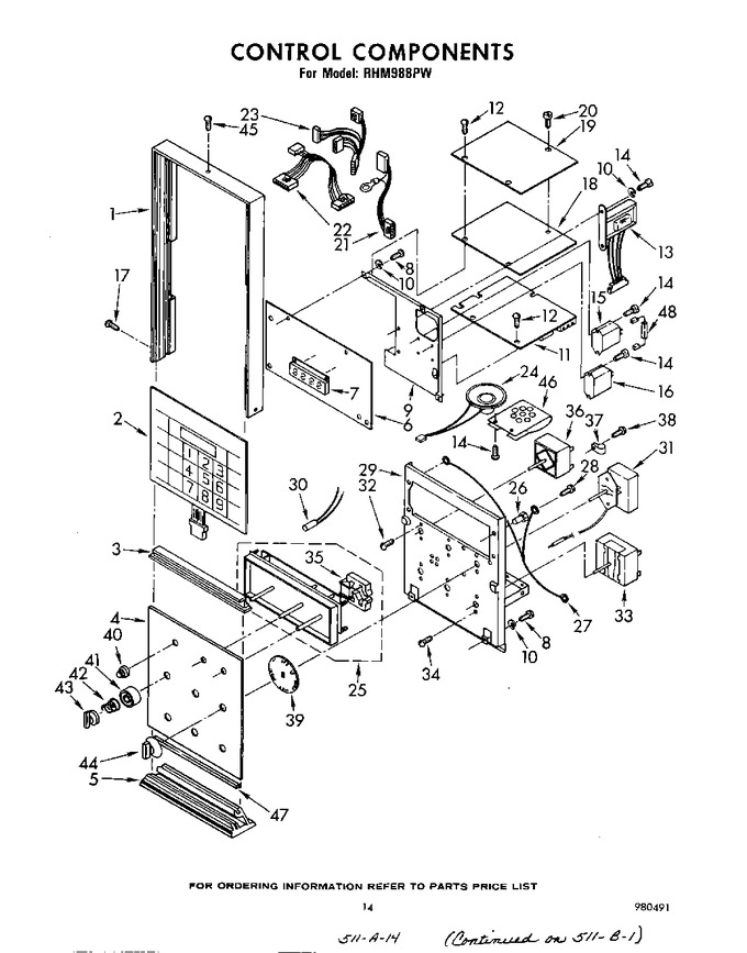 Diagram for RHM988PW