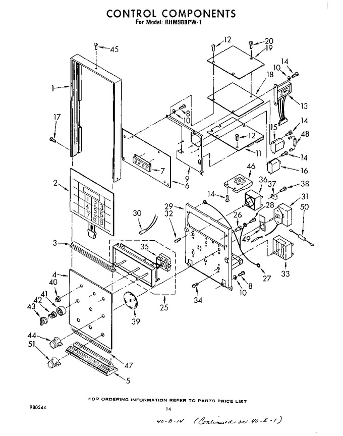 Diagram for RHM988PW1
