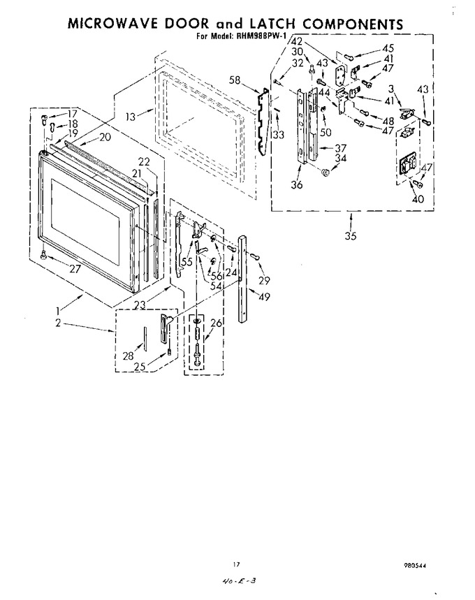 Diagram for RHM988PW1