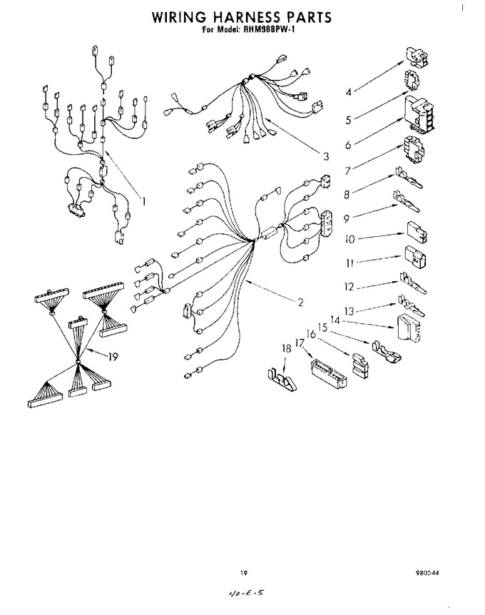 Diagram for RHM988PW1