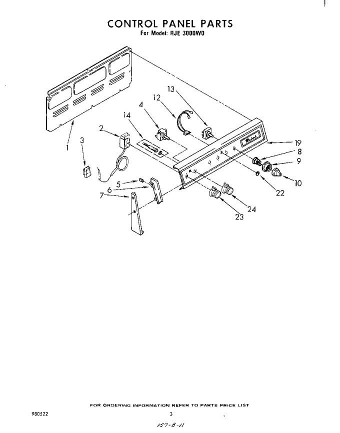 Diagram for RJE3000W0