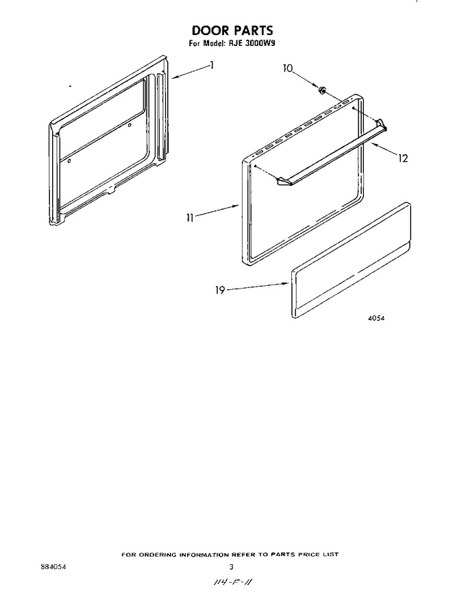 Diagram for RJE3000W9