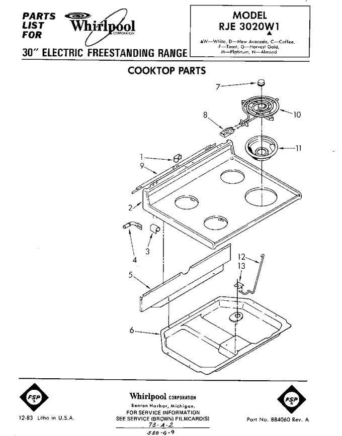 Diagram for RJE3020W1