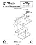Diagram for 01 - Cooktop