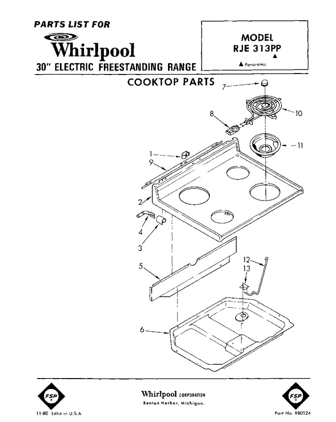 Diagram for RJE313PP