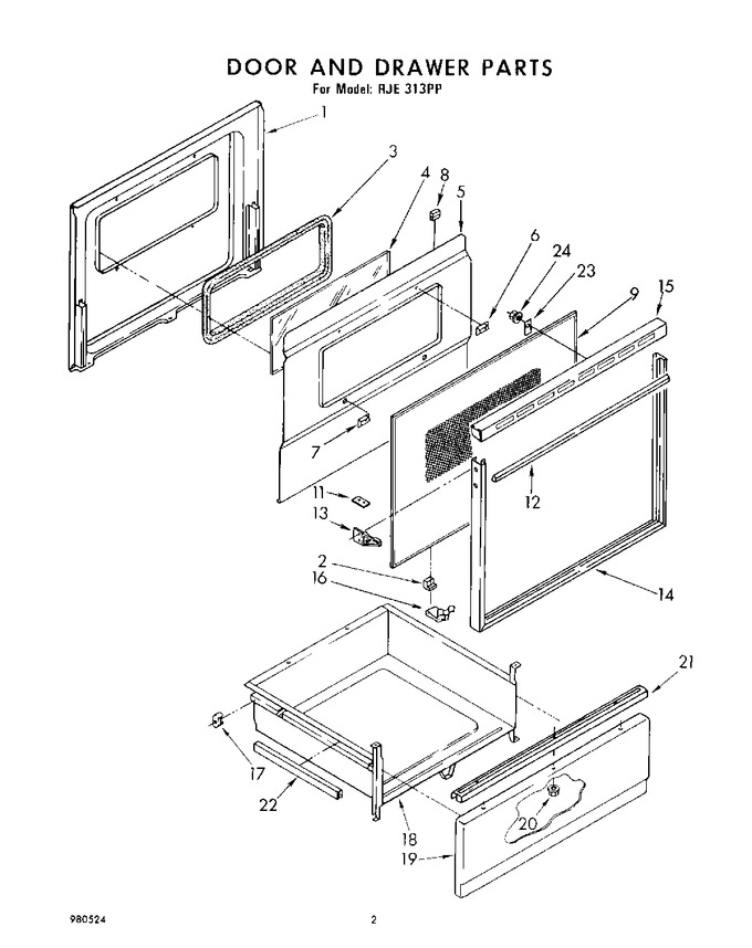 Diagram for RJE313PP