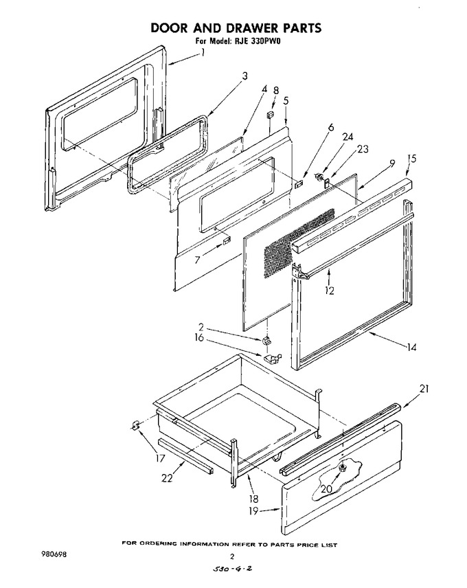 Diagram for RJE330PW0
