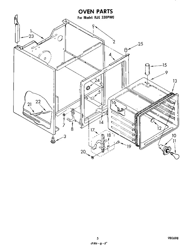 Diagram for RJE330PW0