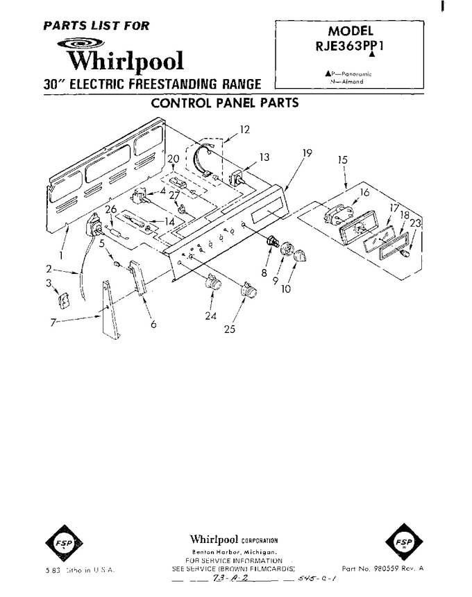 Diagram for RJE363PP1