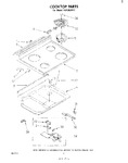 Diagram for 02 - Cooktop