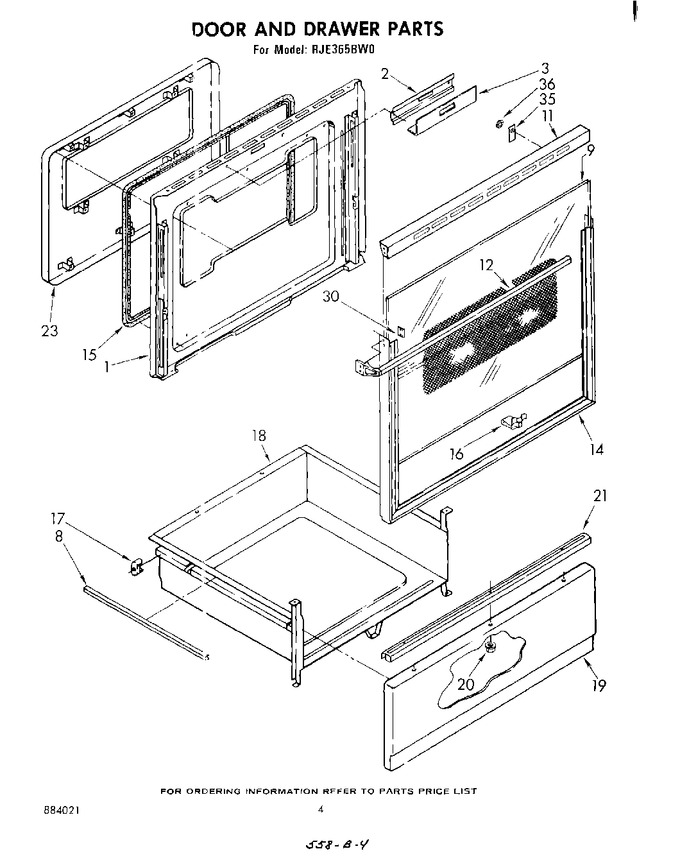 Diagram for RJE365BW0