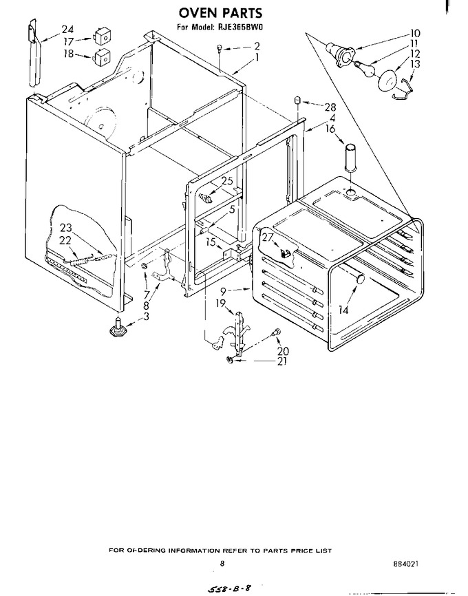 Diagram for RJE365BW0