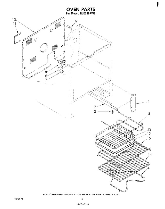 Diagram for RJE385PW0