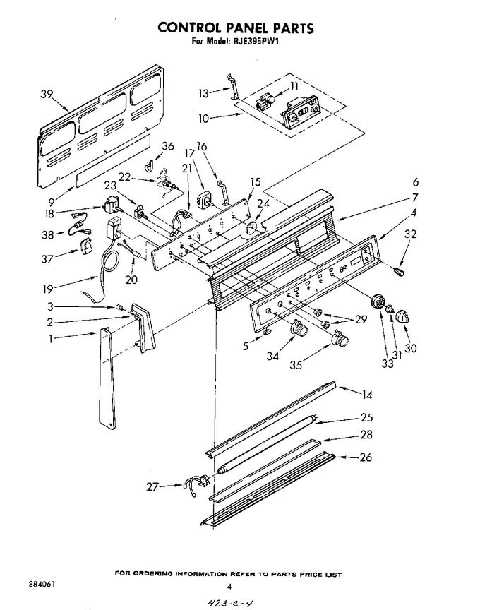 Diagram for RJE395PW1