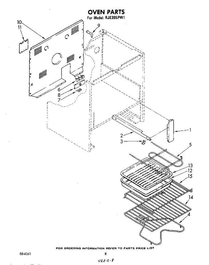 Diagram for RJE395PW1