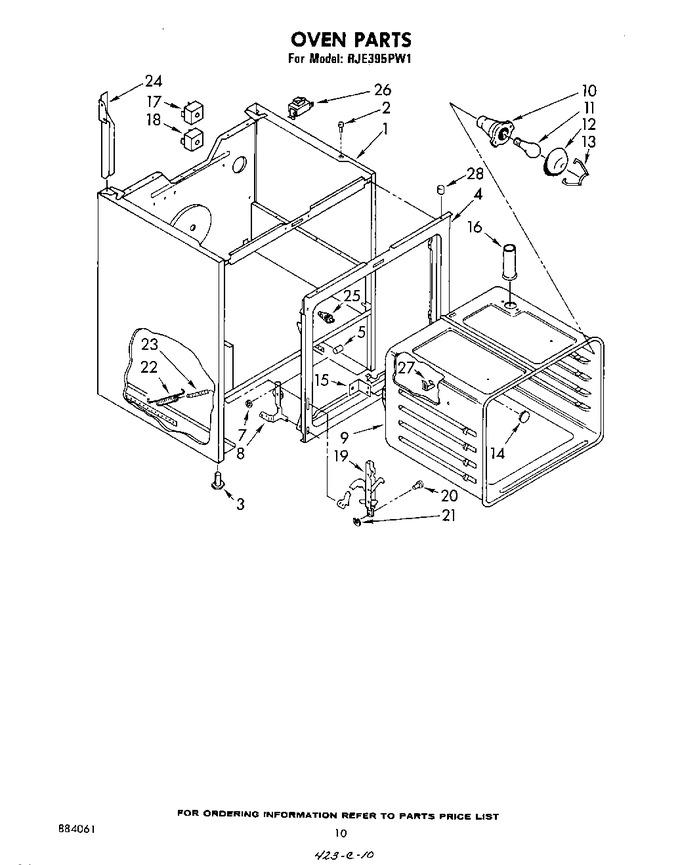 Diagram for RJE395PW1