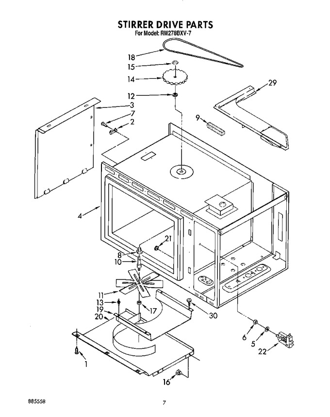 Diagram for RM278BXV7
