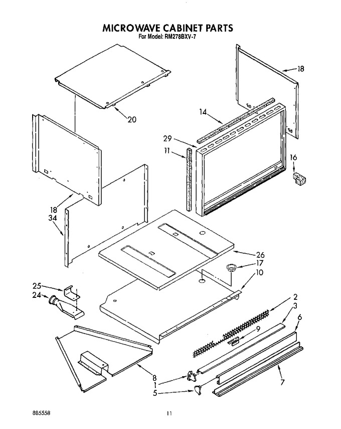 Diagram for RM278BXV7