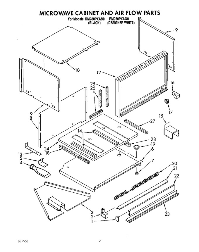 Diagram for RM280PXAQ0
