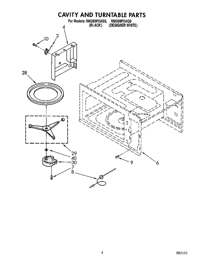 Diagram for RM280PXAQ0