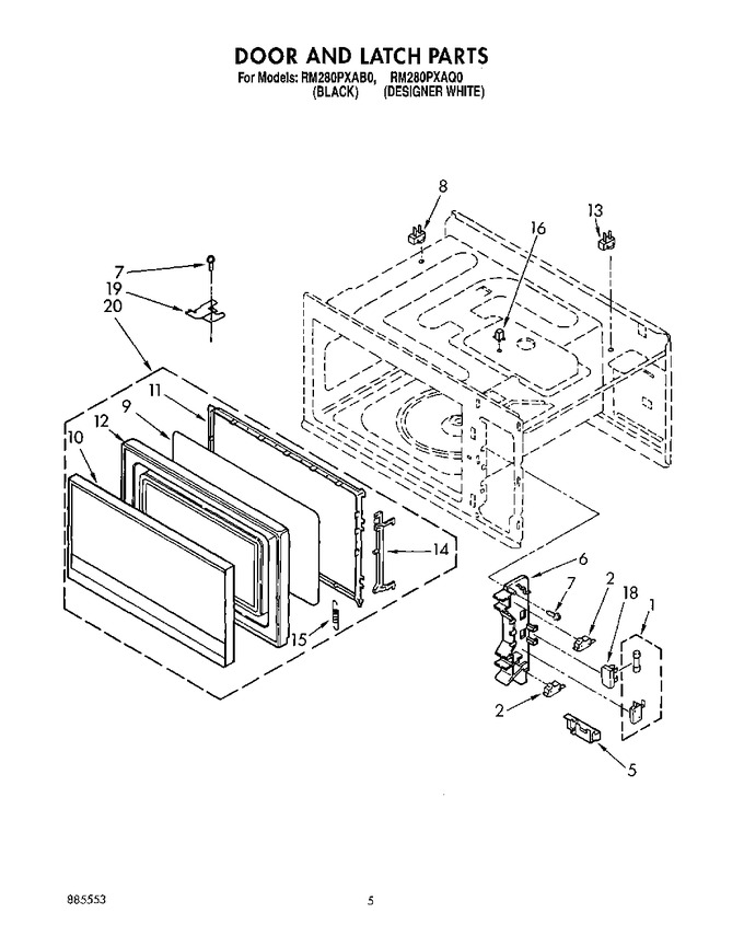 Diagram for RM280PXAQ0