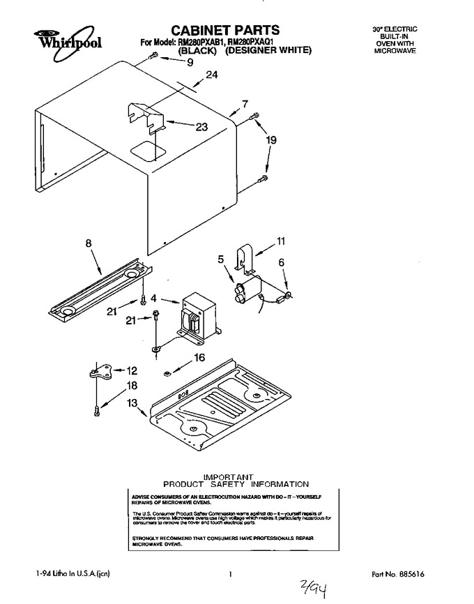Diagram for RM280PXAQ1