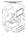 Diagram for 06 - Microwave Cabinet And Air Flow