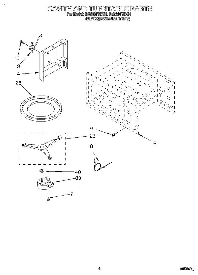 Diagram for RM280PXBB0