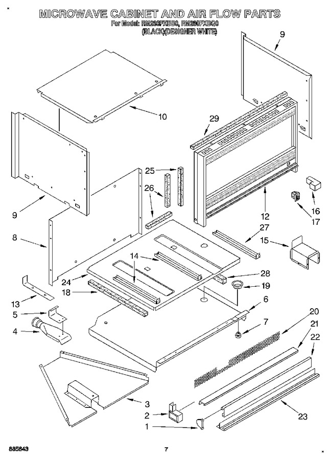 Diagram for RM280PXBB0