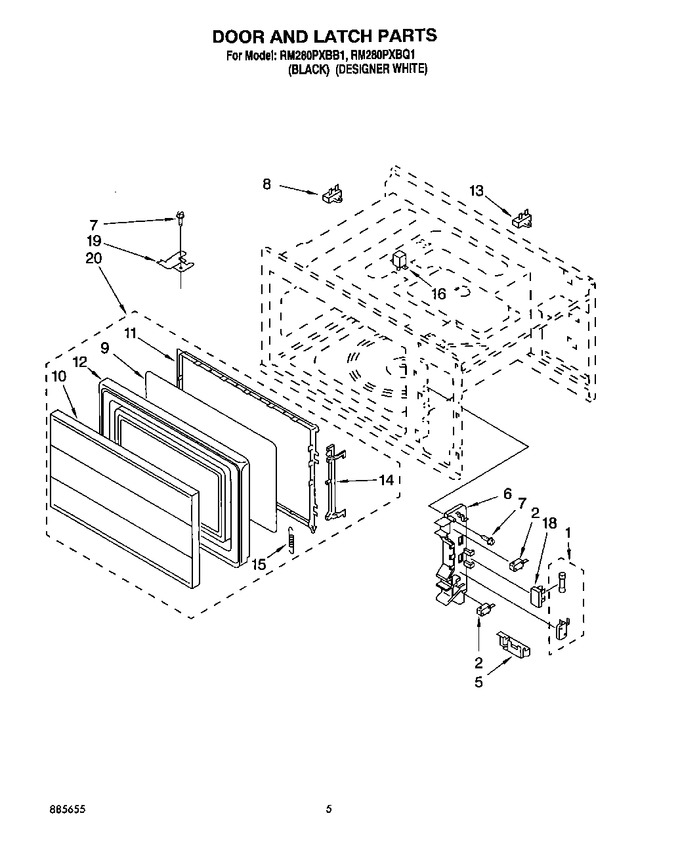 Diagram for RM280PXBB1