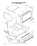 Diagram for 02 - Microwave Cabinet