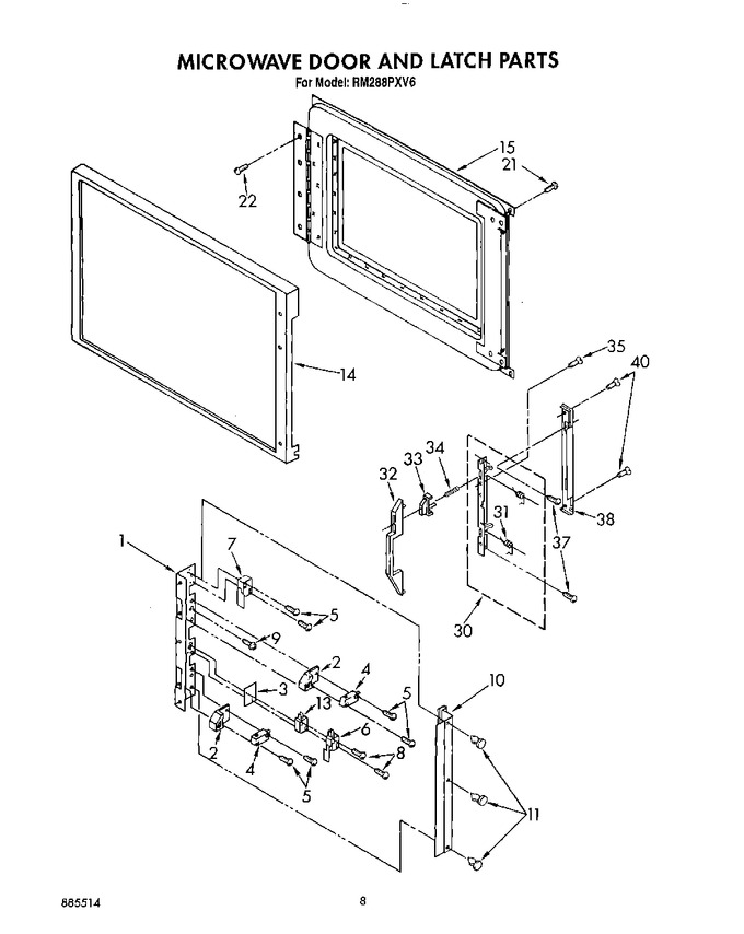 Diagram for RM288PXV6